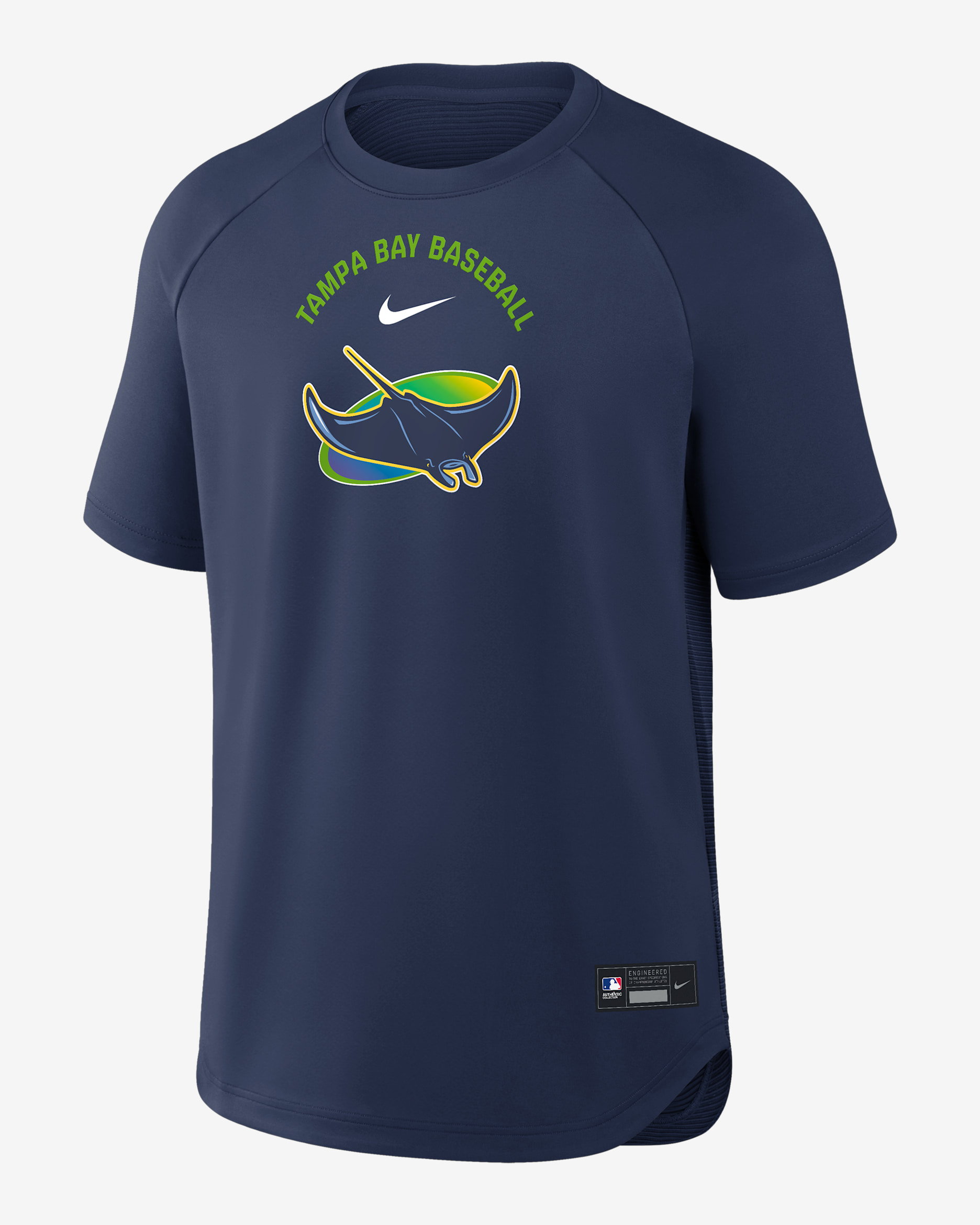 Tampa Bay Rays Authentic Collection Batting Practice Pregame Men's
